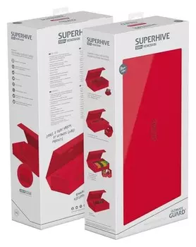 Superhive 550+ XenoSkin Monocolor Red Ultimate Guard