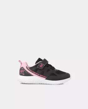 Суперлегкая детская спортивная обувь со шнуровкой и ручкой Garvaln, черный