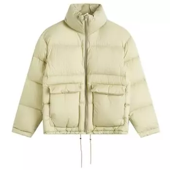 Суперлегкая куртка из нейлона рипстоп Auralee, хаки