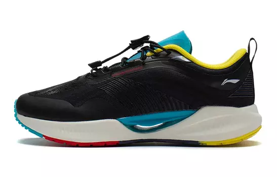 Суперлегкие 19 детские кроссовки GS Low-top черные/синие ночные тени Lining Young