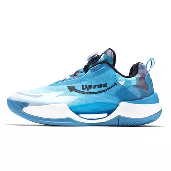Суперлегкие и стильные баскетбольные кроссовки унисекс среднего размера Glacier Blue Up Run