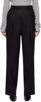 Суперлегкие шерстяные брюки AURALEE, черный