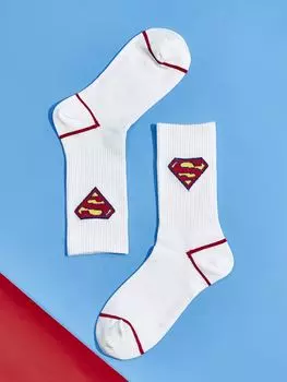 СУПЕРМЕН, красный и белый