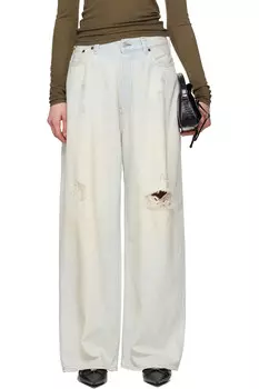 Супермешковатые джинсы 2023f Acne Studios, мультиколор