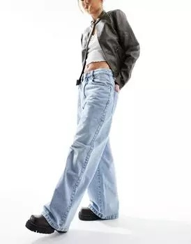 Супермешковатые широкие джинсы Cotton On пальмового цвета Cotton:On