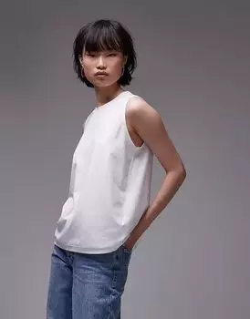 Супермягкая майка ARKET белого цвета