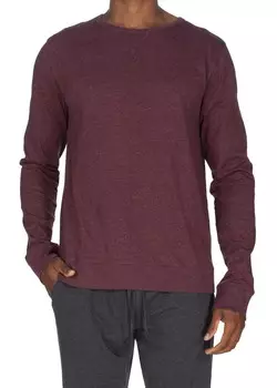 Супермягкая толстовка с круглым вырезом Unsimply Stitched, цвет Heather Maroon