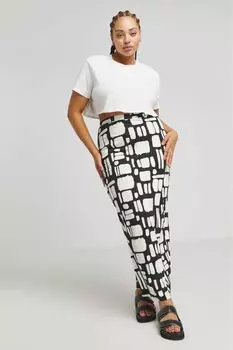 Супермягкая юбка макси Simply Be, черный