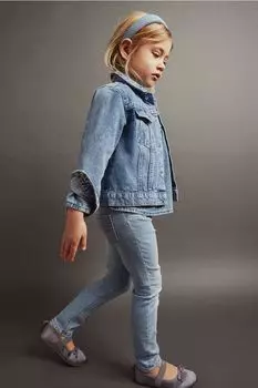 Супермягкие джинсы скинни H&M, синий