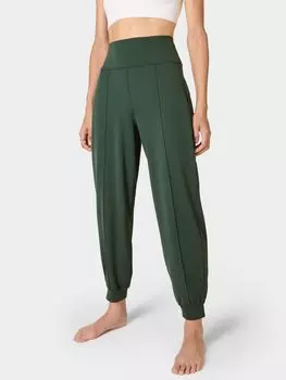 Супермягкие джоггеры Sweaty Betty, трек грин