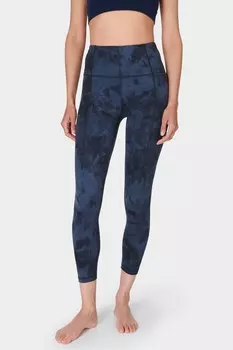 Супермягкие леггинсы для йоги Sweaty Betty, синий