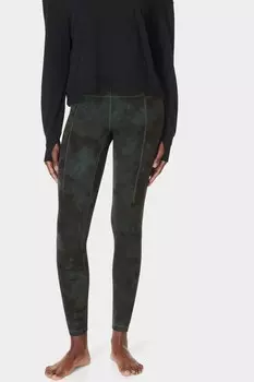 Супермягкие леггинсы для йоги Sweaty Betty, зеленый