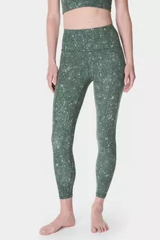 Супермягкие леггинсы для йоги Sweaty Betty, зеленый