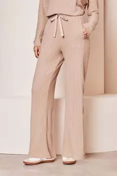 Супермягкие широкие джоггеры для отдыха Lipsy, коричневый