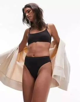 Супермягкие трусы Topshop черного цвета