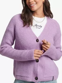 Супермягкий кардиган Superdry Essential, Хизер