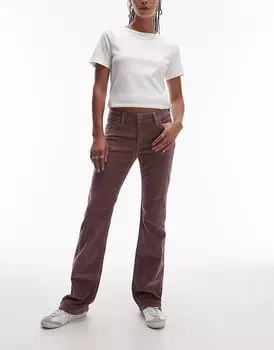 Супернизкие джинсы-шнурки boot cut в цвете dusk pink Levi's