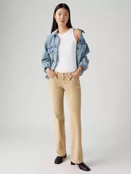 Супернизкие женские джинсы bootcut Levi's, коричневый