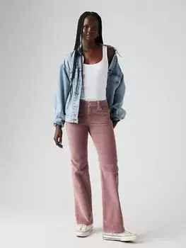Супернизкие женские джинсы bootcut Levi's, розовый