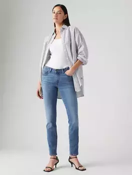 Супернизкие женские джинсы скинни Levi's, цвет Grab And Go - Medium Wash
