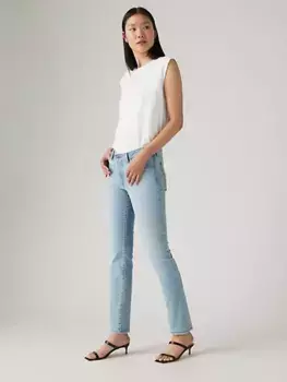 Супернизкие женские джинсы скинни Levi's, цвет Some Things Change - Light Wash