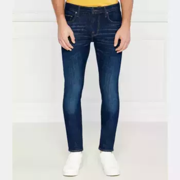 Супероблегающие джинсы Chris Guess, синий