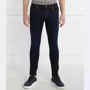 Супероблегающие джинсы Chris Guess, синий