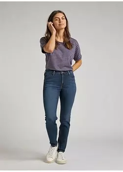 Супероблегающие женские джинсовые брюки с высокой талией Lee