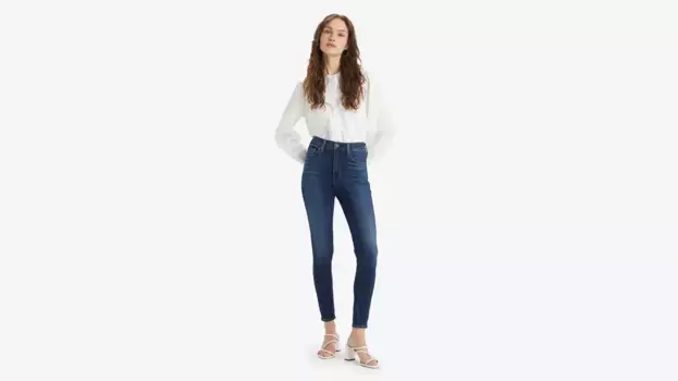 Супероблегающие женские джинсы 720 с высокой посадкой Levi's, цвет I've Got This - Dark Wash