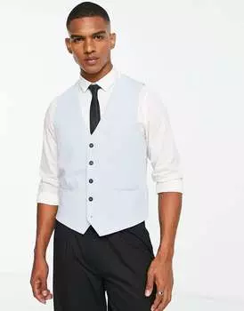 Супероблегающий жилет New Look голубого цвета