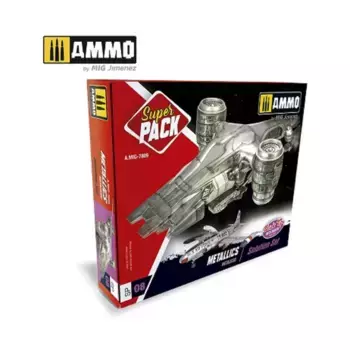 Суперпакет «Металлик», Acrylic Paint Sets