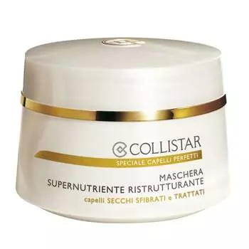 Суперпитательная маска для сухих и поврежденных волос, 200 мл Collistar, Supernourishing Restorative