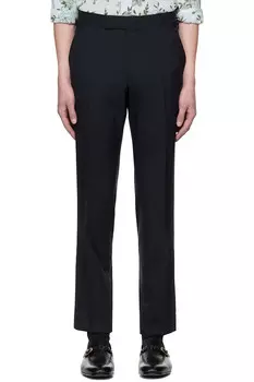 Суперпростые брюки O'Connor в полотняном переплетении Tom Ford, синий
