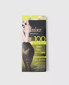 Суперпрозрачные колготки плотностью 100 ден Filodoro, черный