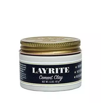 Суперсильная матовая помада для волос 42г Layrite Cement Clay