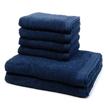 Superwuschel Набор полотенец Mve (6 шт), 50x1x100 см цвет deep sea