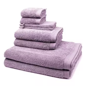 Superwuschel Набор полотенец Mve (8 шт), 50x1x100 см, сиреневый