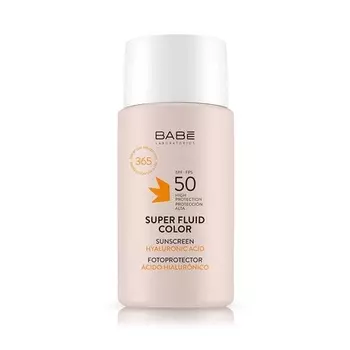 Супержидкий цветной солнцезащитный крем Spf50, 50 мл, Babe