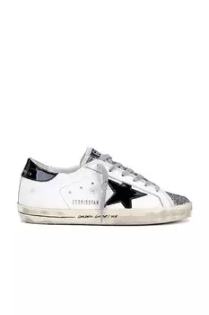 Суперзвездные кроссовки Golden Goose, черный