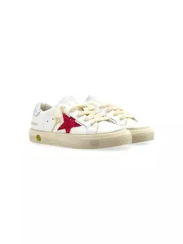Суперзвездные кроссовки Golden Goose Kids, белый