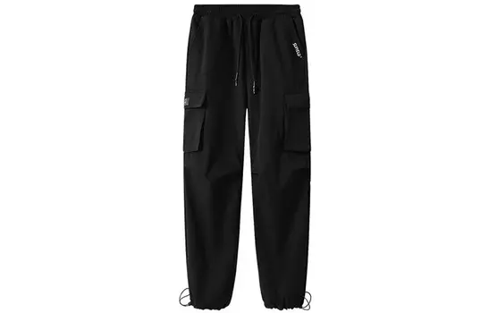 SUPIELD Женские брюки-карго Aerogel Series цвета «Обсидиановый черный»