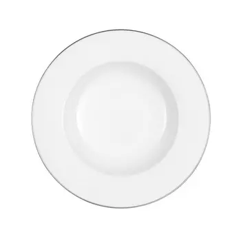 Суповая тарелка Анмут Платинум №1 1 24 см Villeroy & Boch, белый