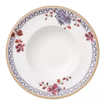 Суповая тарелка Artesano Original с лавандой 25 см Villeroy & Boch, красочный