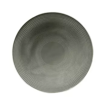 Суповая тарелка Beat жемчужно-серая круглая 22,5 см Seltmann Weiden, серый