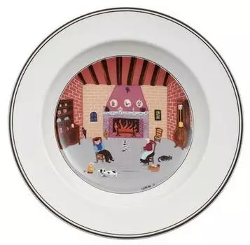 Суповая тарелка камина дизайн наиф Villeroy & Boch, мультколор