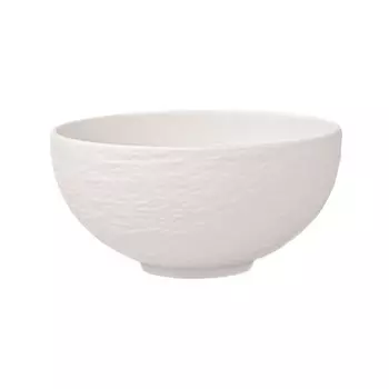 Суповая тарелка Manufacture Rock blanc 12,5 см Villeroy & Boch, белый