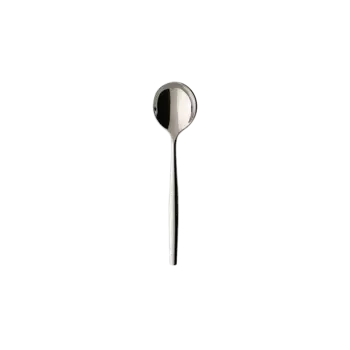Суповая тарелка MetroChic и ложка для сливок Villeroy & Boch Signature, цвет Edelstahl
