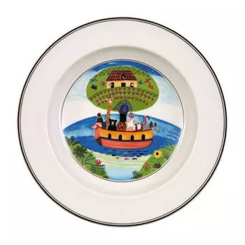 Суповая тарелка Наиф Design Noahs Ark 21 см Villeroy & Boch, красочный