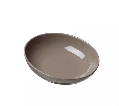 Суповая тарелка Ritzenhoff Breker, 20x20x4 см, белый/серо-коричневый