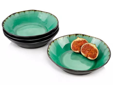 Суповая тарелка Snger, 19 см, зеленый